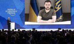 Prezydent Zełenski do uczestników Forum w Davos: należy całkowicie zaprzestać handlu z Rosją