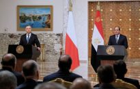 Wojna na Ukrainie i kryzys żywnościowy tematami spotkania prezydentów Polski i Egiptu