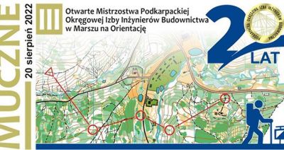 III Otwarte Mistrzostwa Podkarpackiej Okręgowej Izby Inżynierów Budownictwa w Marszu na Orientację - 20 sierpnia 2022 r.