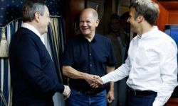 Macron, Scholz i Draghi przybyli do Kijowa