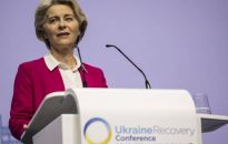 Szefowa KE: UE zebrała około 6,2 mld euro na pomoc dla Ukrainy