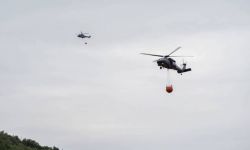 PSP o akcji w Czechach: policjanci i strażacy dokonali już 313 zrzutów wody