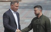 W Warszawie uroczyste obchody Dnia Niepodległości Ukrainy i przesłanie prezydentów Zełeńskiego i Dudy