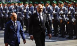 Niemcy: kanclerz Scholz przyjął premiera Ukrainy Denysa Szmyhala