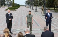 Premier Morawiecki w Kijowie: Ukraina może dostarczać Polsce energię z Chmielnickiej Elektrowni Atomowej