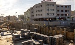 Trwa budowa Rzeszowskiego Centrum Komunikacyjnego