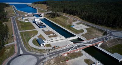 17 września otwarcie kanału przez Mierzeję Wiślaną