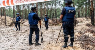 Ukraina: w Iziumie ekshumowano 59 ciał