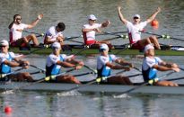 MŚ w wioślarstwie - złoty medal męskiej czwórki podwójnej