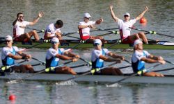 MŚ w wioślarstwie - złoty medal męskiej czwórki podwójnej
