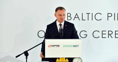 Prezydent: otwarcie gazociągu Baltic Pipe to ogromny krok w kierunku wzmacniania suwerenności Polski