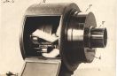 Pierwszy model kamery filmowej, ze zbiorów Fundacji im. Jana Szczepanika.