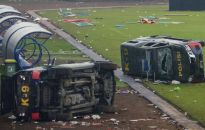 Indonezja: liczba zabitych w zamieszkach po meczu piłkarskim wzrosła do 174, ponad 100 osób jest rannych