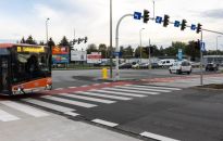 Przebudowane skrzyżowanie Wyzwolenia z aleją Okulickiego