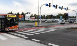 Przebudowane skrzyżowanie Wyzwolenia z aleją Okulickiego