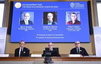 Ben S. Bernanke, Douglas W. Diamond, Philip H. Dybvig laureatami Nagrody Nobla z ekonomii