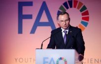 Prezydent Duda w FAO: bezpieczeństwo żywnościowe na świecie jest zagrożone w efekcie agresji Rosji na Ukrainę