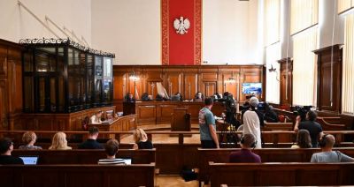 Stefan W. wydalony z sali rozpraw za głośny śmiech podczas swojego procesu