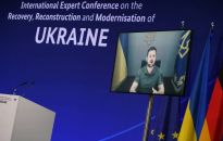 Prezydent Zełenski podziękował prezydentowi Niemiec za pomoc i wsparci