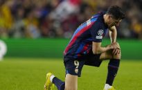 Piłkarska LM - podwójnie smutny wieczór dla Barcelony