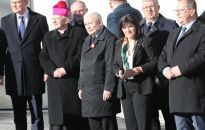 Prezes PiS uczestniczył w otwarciu tunelu im. Marii i Lecha Kaczyńskich