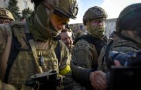 Zełenski w Chersoniu: trzeba tutaj być, okazać wsparcie mieszkańcom