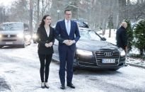 Premier Morawiecki przybył do Helsinek na spotkanie z szefową fińskiego rządu