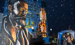 Mural z Łukasiewiczem ozdobił Politechnikę Rzeszowską