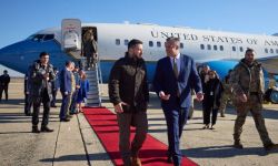 Prezydent Ukrainy Wołodymyr Zełenski przyleciał do Waszyngtonu