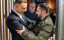 Prezydenci Zełenski i Duda spotkali się w Jasionce