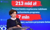 Minister Maląg: wsparcie dla polskich rodzin jest spektakularne