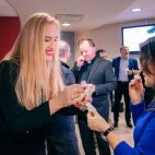 Dziennikarze na opłatku z marszałkiem województwa