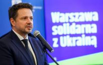 Prezydent Warszawy Rafał Trzaskowski pojechał do Kijowa