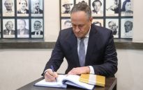 Kraków: mąż Kamali Harris zwiedził Fabrykę Schindlera