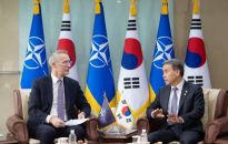 Korea Płd.: szef NATO wzywa Seul do zwiększenia pomocy wojskowej dla Ukrainy