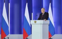 Putin ogłosił zawieszenie udziału Moskwy w amerykańsko-rosyjskim porozumieniu o redukcji zbrojeń strategicznych Nowy START