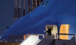 Air Force One z prezydentem Bidenem na pokładzie odleciał z lotniska Chopina w Warszawie