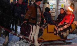 Prezydent Duda z Korpusem Dyplomatycznym na kuligu w Dolinie Chochołowskiej