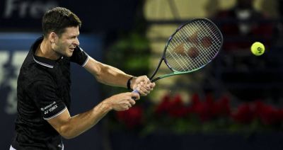 Turniej ATP w Dubaju - ćwierćfinałowa porażka Hurkacza z Djokovicem