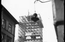 Fot. nr 70. Budowa 60-metrowej wysokości wieżowca angielskiego Towarzystwa Ubezpieczeniowego Prudential (Przezorność) wzniesionego w latach 1931-34.  Fot. Archiwum Galeria Fotografii Miasta Rzeszowa
