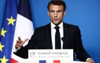 Prezydent Francji Emmanuel Macron w Brukseli: nie ustąpię przed przemocą