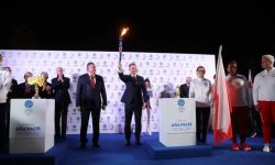 Prezydent Duda odebrał w Rzymie Ogień Pokoju na Igrzyska Europejskie