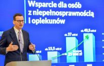 Premier: środki na osoby z niepełnosprawnościami wzrosły z 15,5 mld w 2015 r. do ponad 40 mld zł