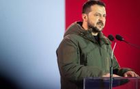 Prezydent Zełenski: jednoczymy się w żałobie z bratnim narodem polskim i czcimy pamięć ofiar zbrodni katyńskiej