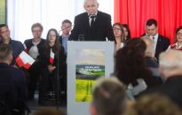 Prezes PiS: rząd zdecydował o zakazie przywożenia do Polski zboża i innej żywności z Ukrainy