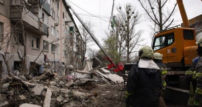 Ukraina: w Słowiańsku zakończono akcję ratunkową - w wyniku piątkowego ataku zginęło 15 osób