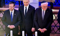 Prezydenci Polski, Niemiec i Izraela zapalili Świece Pamięci w Synagodze Nożyków