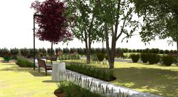 Rodzinny mini park na osiedlu Przybyszówka