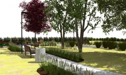 Rodzinny mini park na osiedlu Przybyszówka