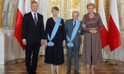 Stanisław Mieczysław Gebhardt i Joanna Maria Wnuk-Nazar odznaczeni Orderem Orła Białego